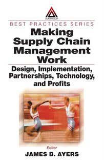Couverture_Making Supply Chain Management Work