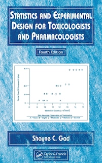 Front cover_Statistics and Experimental Design for Toxicologists and Pharmacologists