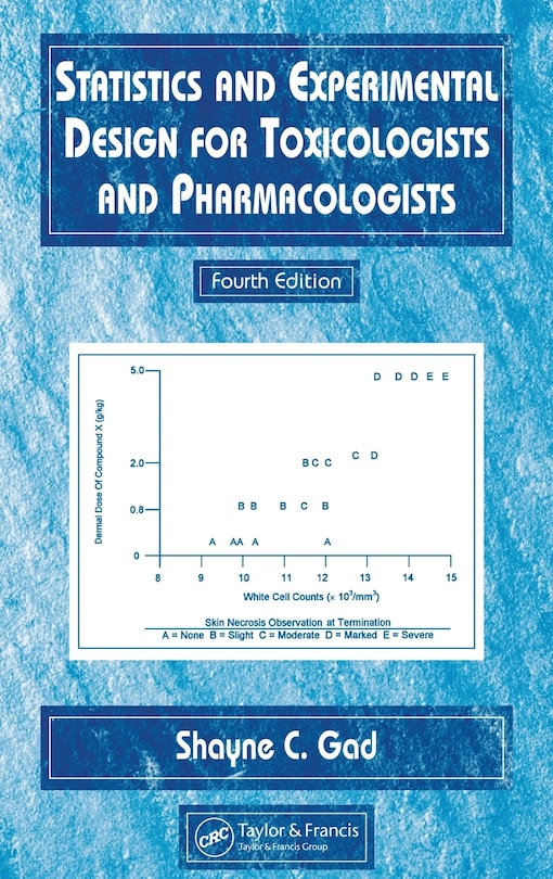 Front cover_Statistics and Experimental Design for Toxicologists and Pharmacologists