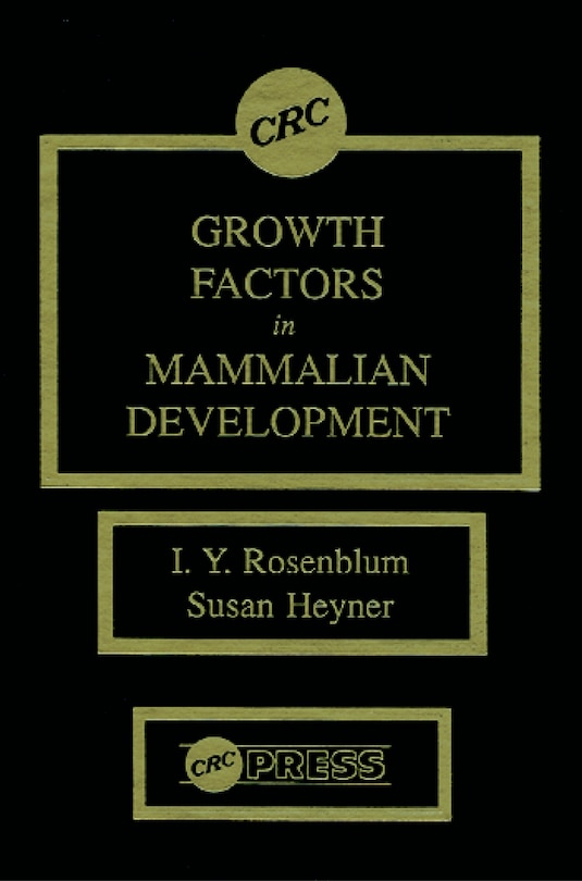 Couverture_Growth Factors In Mammalian Development