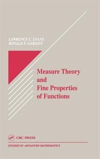 Couverture_Measure Theory and Fine Properties of Functions