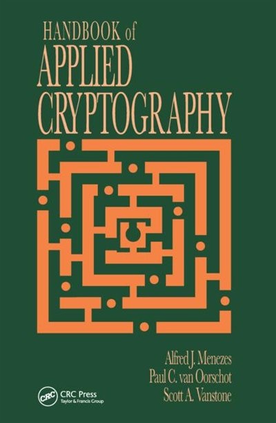 Front cover_Handbook of Applied Cryptography