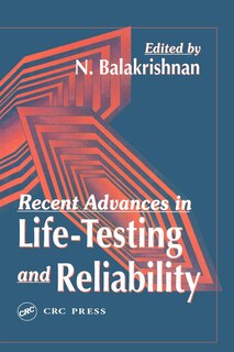 Couverture_Recent Advances In Life-testing And Reliability