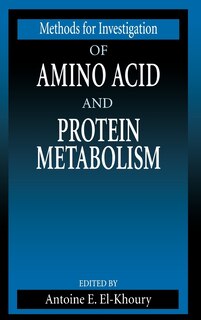 Front cover_Methods For Investigation of Amino Acid and Protein Metabolism