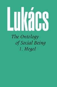 Front cover_Ontology of Social Being, Volume 1. Hegel