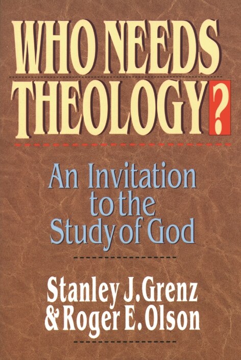 Front cover_Who Needs Theology?