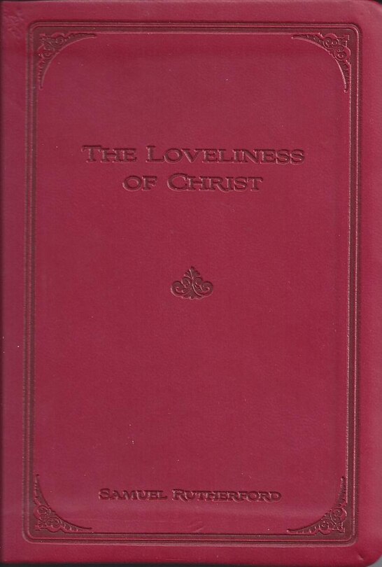 Front cover_The Loveliness of Christ