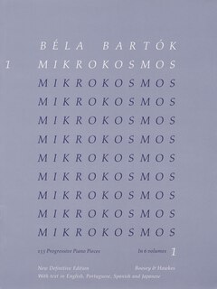 Front cover_Bela Bartok - Mikrokosmos Volume 1 (blue)