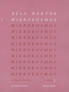 Mikrokosmos Volume 3 (pink): Piano Solo