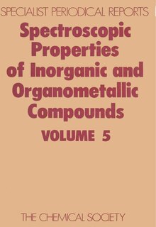 Couverture_Spectroscopic Properties Of Inorganic And Organometallic Compounds