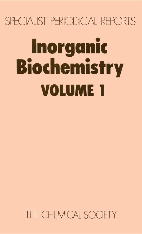 Front cover_Inorganic Biochemistry