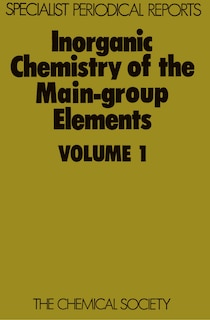 Front cover_Inorganic Chemistry Of The Main-group Elements