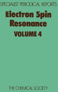 Couverture_Electron Spin Resonance
