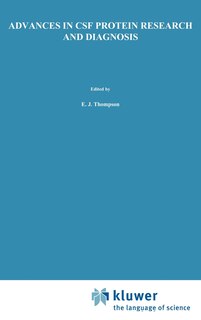 Front cover_Advances in CSF Protein Research and Diagnosis