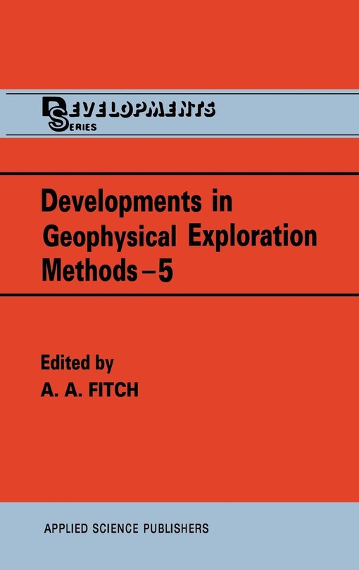 Couverture_Developments in Geophysical Exploration Methods