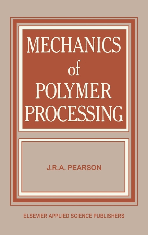 Couverture_Mechanics of Polymer Processing