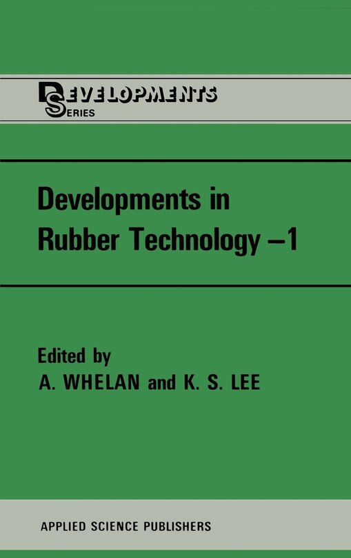 Couverture_Developments in Rubber Technology