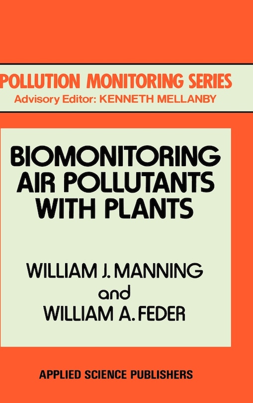 Couverture_Biomonitoring Air Pollutants With Plants