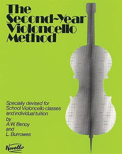 Front cover_The Second-year Cello Method