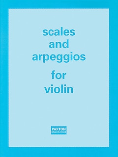 Front cover_Scales And Arpeggios For Violin