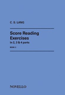 Couverture_Score Reading Exercises - Book 2