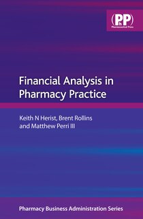 Front cover_Financial Analysis in Pharmacy Practice