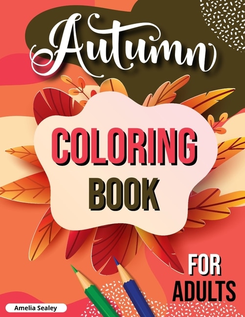 Front cover_Fall Coloring Book for Adults
