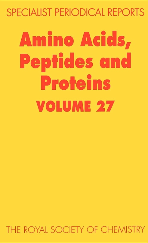Couverture_Amino Acids, Peptides And Proteins