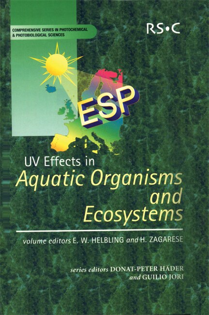 Front cover_UV Effects in Aquatic Organisms and Ecosystems