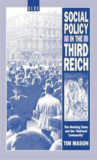 Front cover_Social Policy In The Third Reich