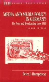 Front cover_Media And Media Policy In Germany