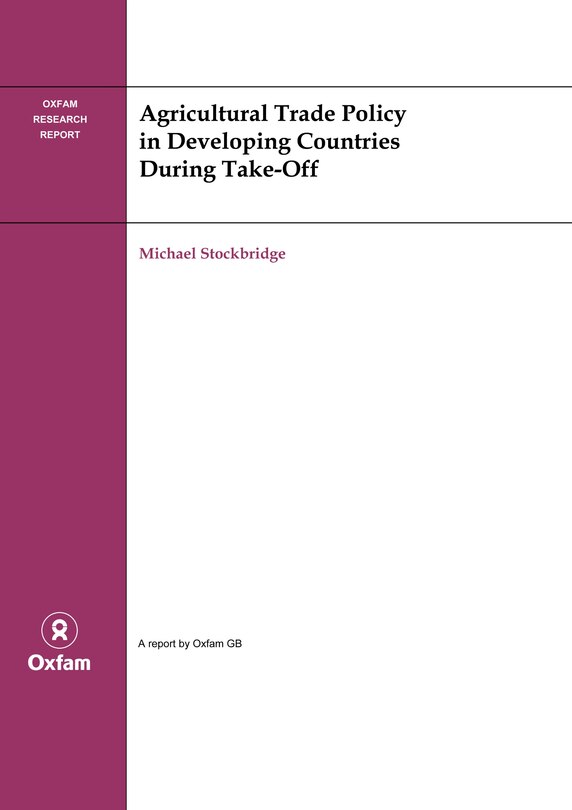 Front cover_Agricultural Trade Policy In Developing Countries During Take-off