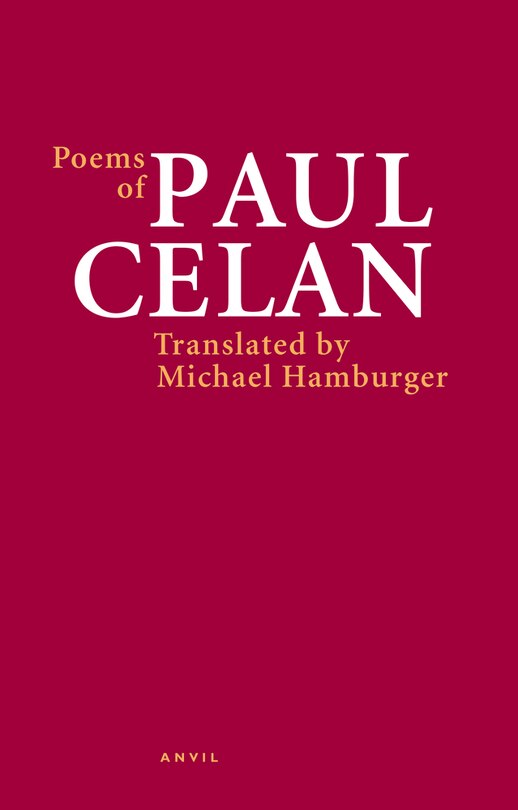 Front cover_Poems Of Paul Celan