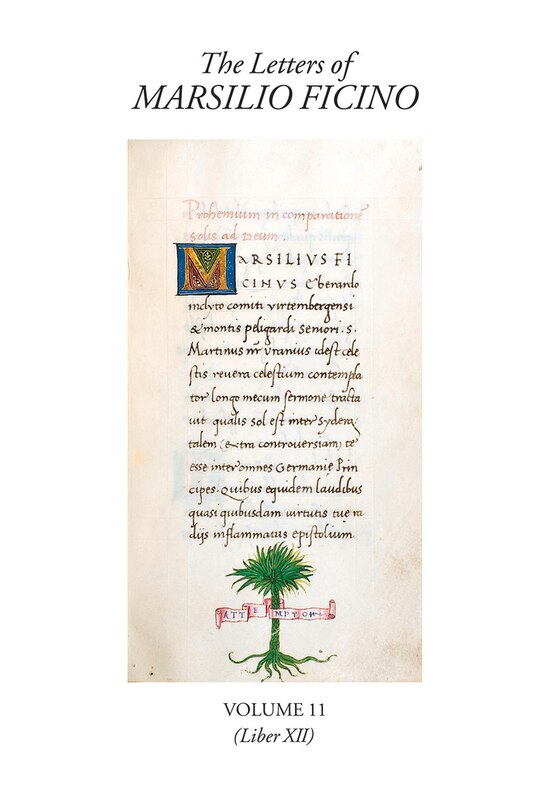 Front cover_The Letters of Marsilio Ficino