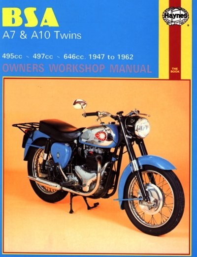 Front cover_BSA A7 and A10 Twins Owners Workshop Manual, No. 121