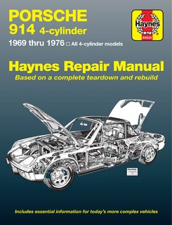 Porsche 914 4-cylinder 1969 Thru 1976 Haynes Repair Manual