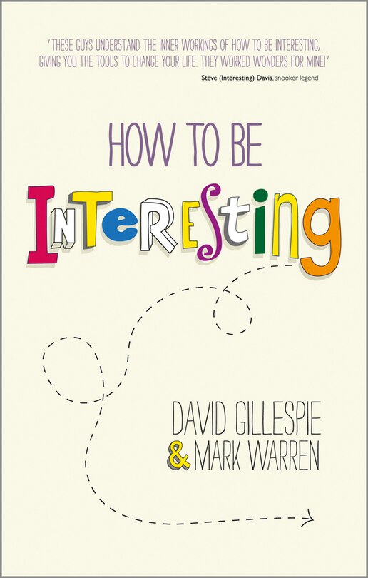 Front cover_How To Be Interesting