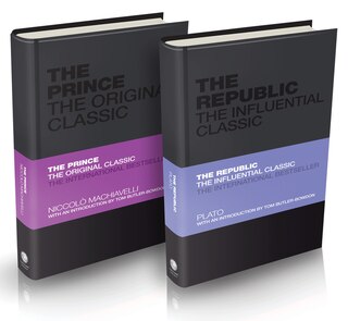 Front cover_The Influential Classics Collection: The Republic and The Prince