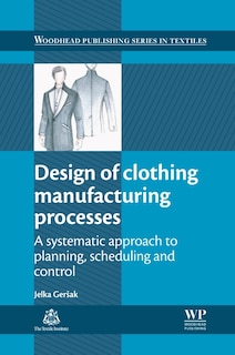 Front cover_Design Of Clothing Manufacturing Processes