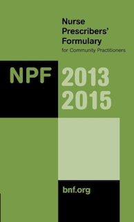 Front cover_Nurse Prescribers' Formulary 2013-2015