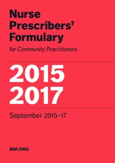 Front cover_Nurse Prescribers' Formulary 2015-2017