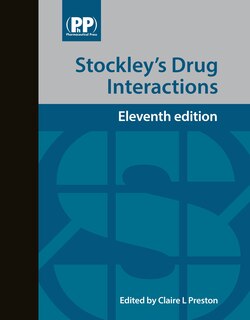 Front cover_Stockley's Drug Interactions