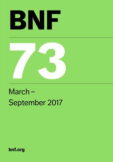 Couverture_Bnf 73 (british National Formulary) March 2017