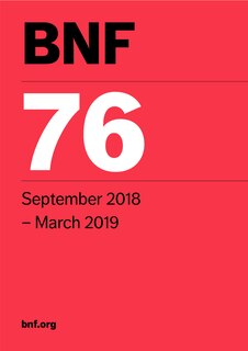 Front cover_Bnf 76 (british National Formulary) September 2018