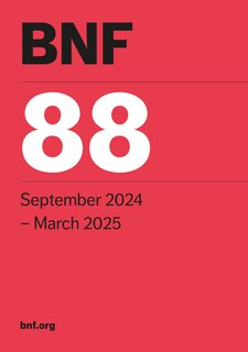 Couverture_British National Formulary (BNF 88)