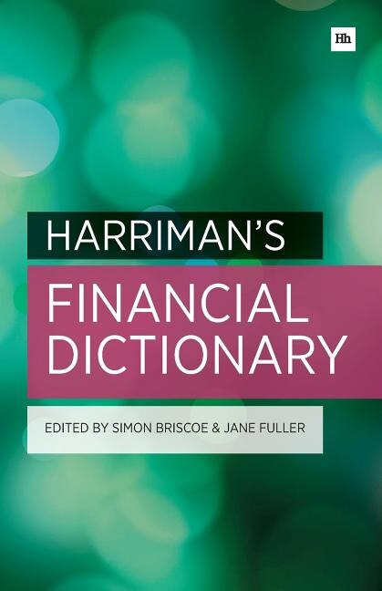 Front cover_Harriman's Financial Dictionary