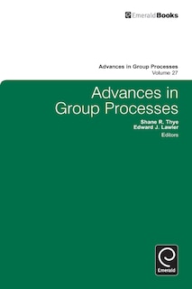 Front cover_Advances in Group Processes