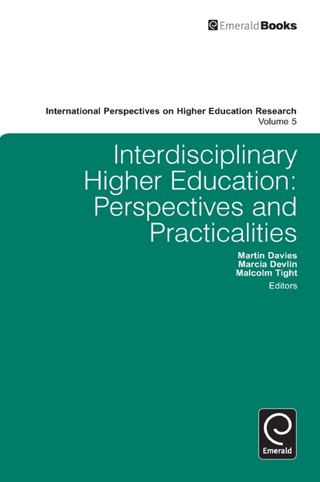 Interdisciplinary Higher Education: Perspectives and Practicalities