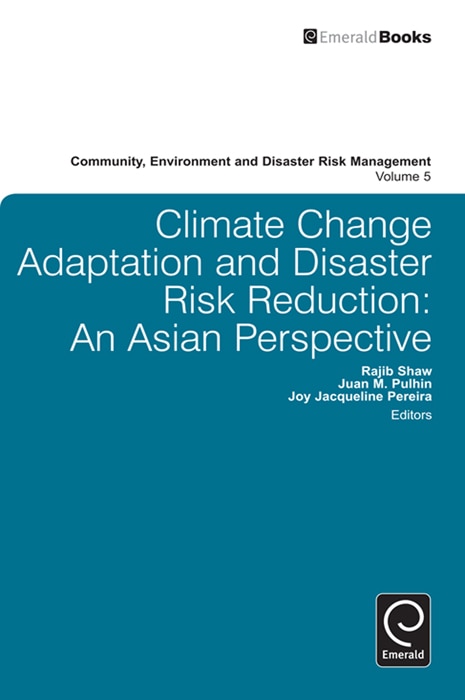 Front cover_Climate Change Adaptation and Disaster Risk Reduction