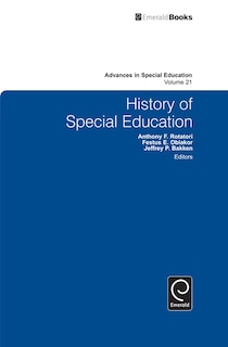 Couverture_History of Special Education